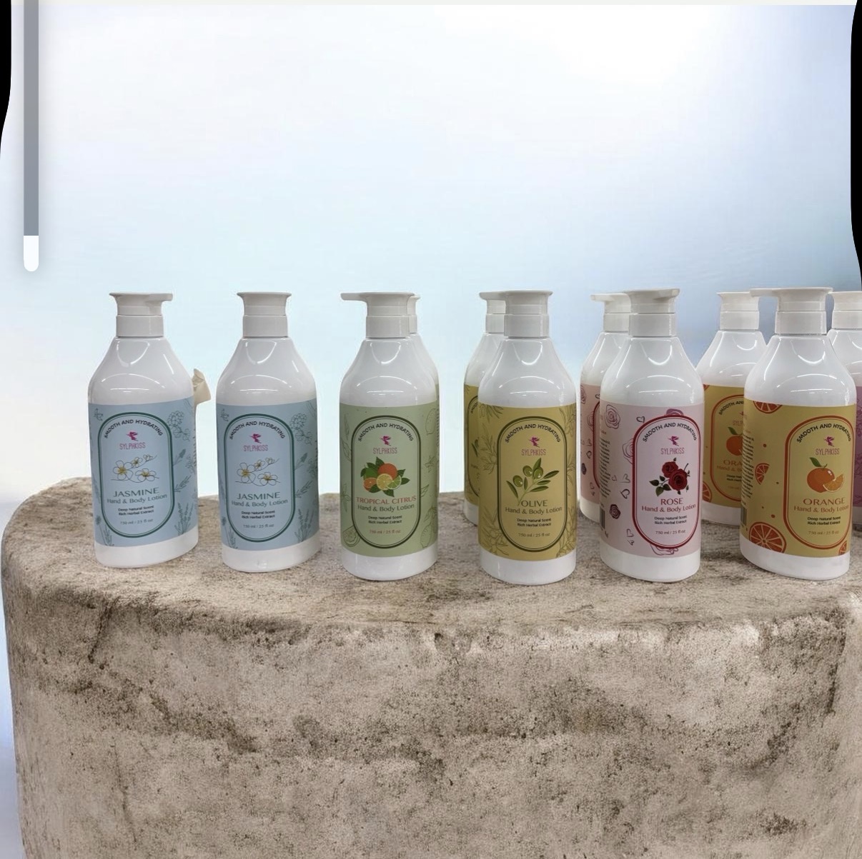 SylphKiss Hand & Body Lotion Collection