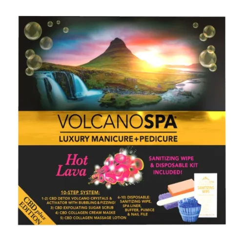 Volcano Spa Hot Lava Luxury Manicure + Pedicure